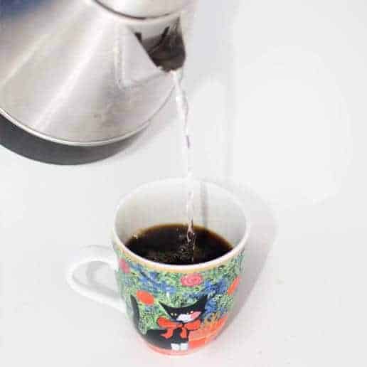 AeroPress auffüllen