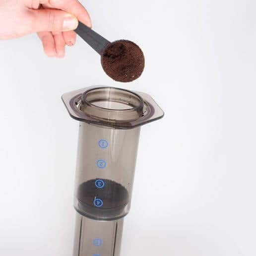 Aeropress Inverted Kaffee