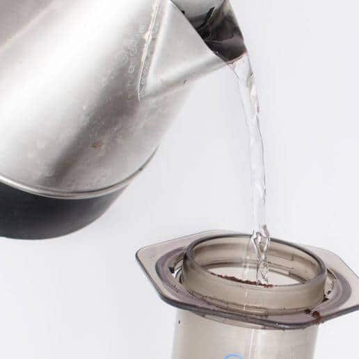 Aeropress Inverted Wasser