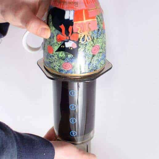 Aeropress Inverted Tasse