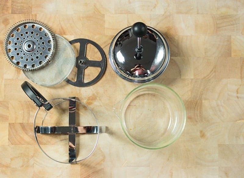 French Press Teile