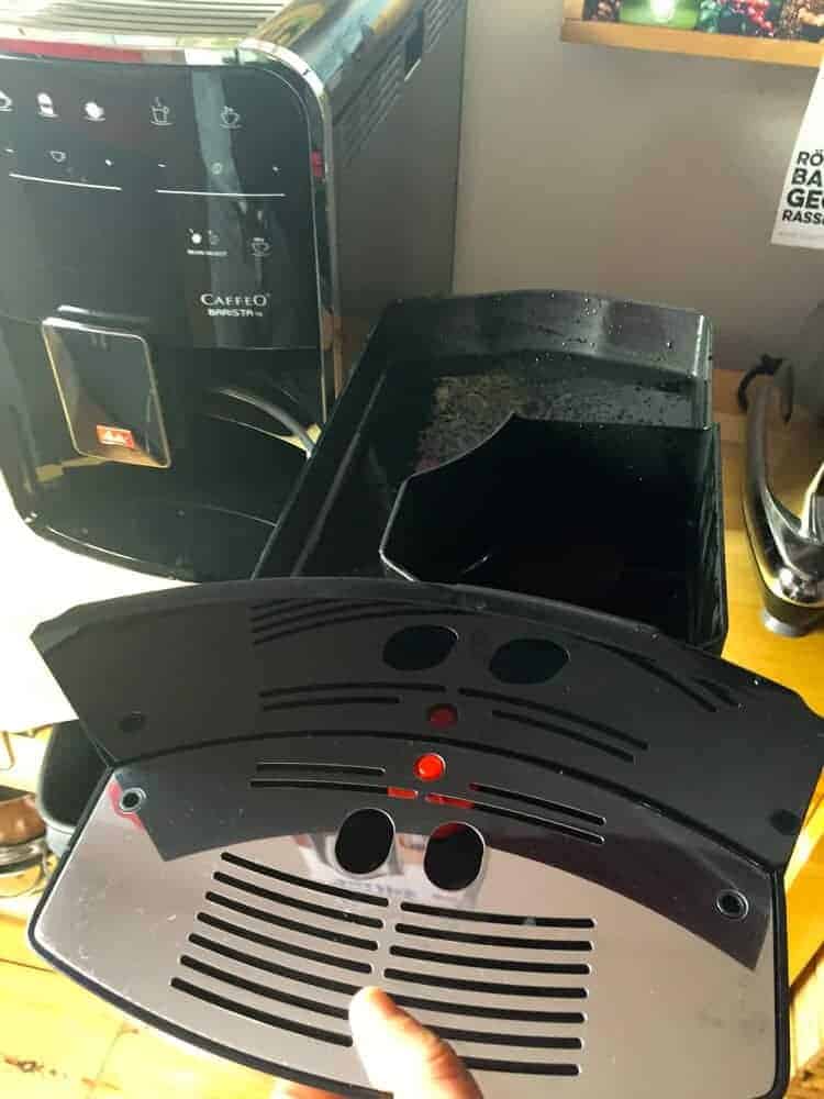 Melitta Caffeo Barista Auffang