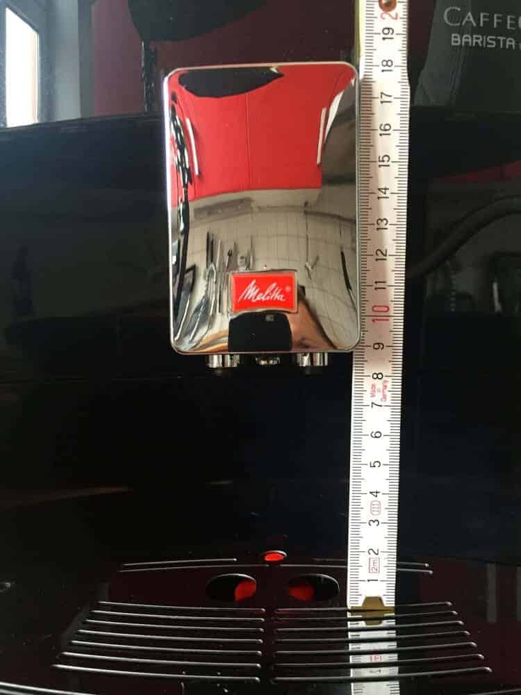 Melitta Caffeo Barista Auslauf Min