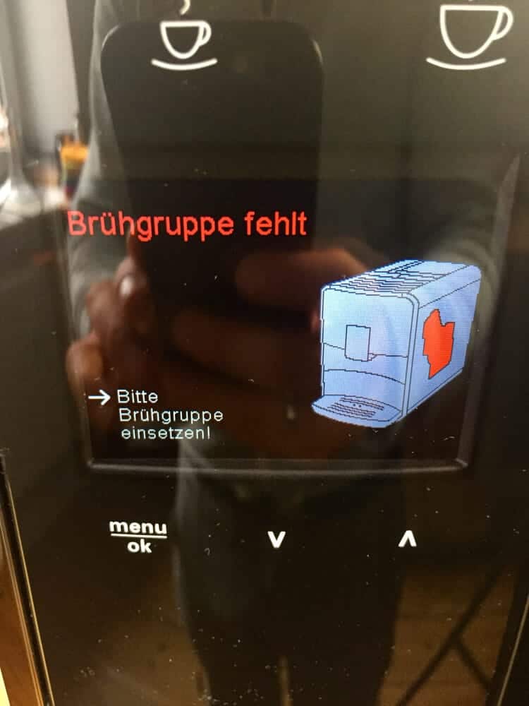 Melitta Caffeo Barista Bruegruppe II