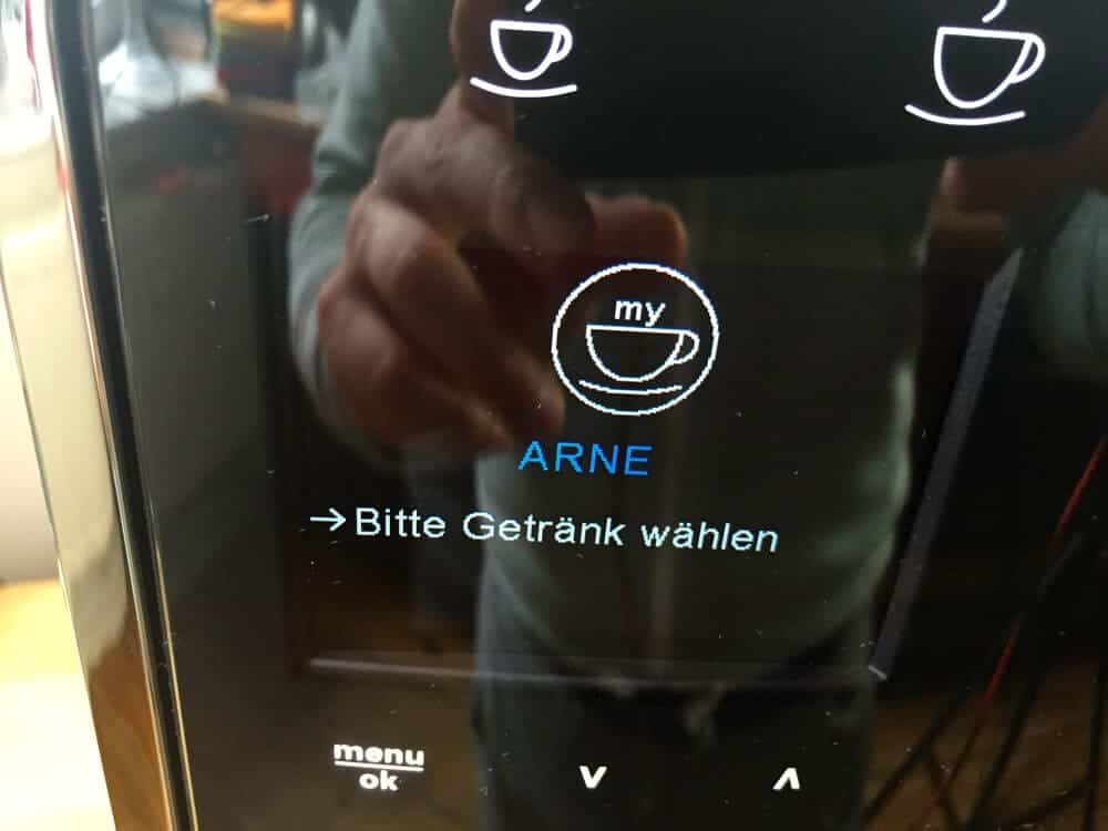 Melitta Caffeo Barista Display Arne