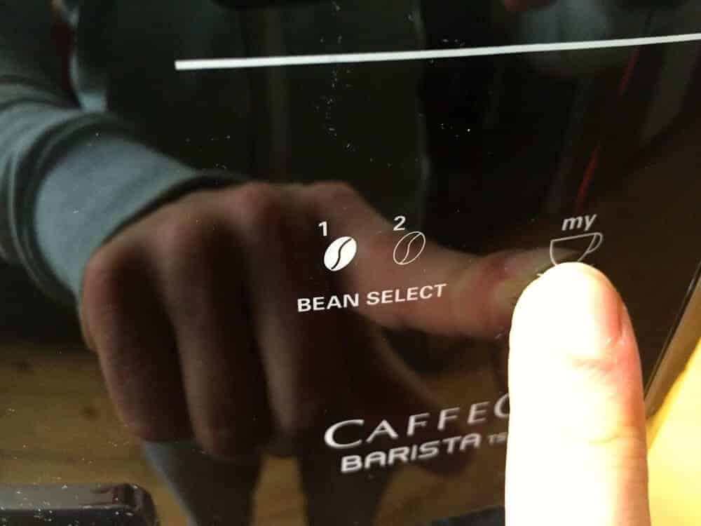 Melitta Caffeo Barista Display My
