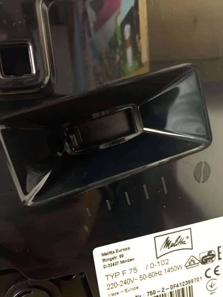 Melitta Caffeo Barista Mahlgrad