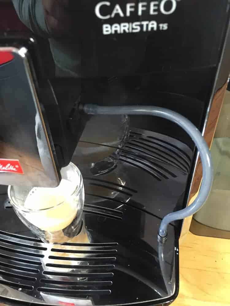 Melitta Caffeo Barista spuelen