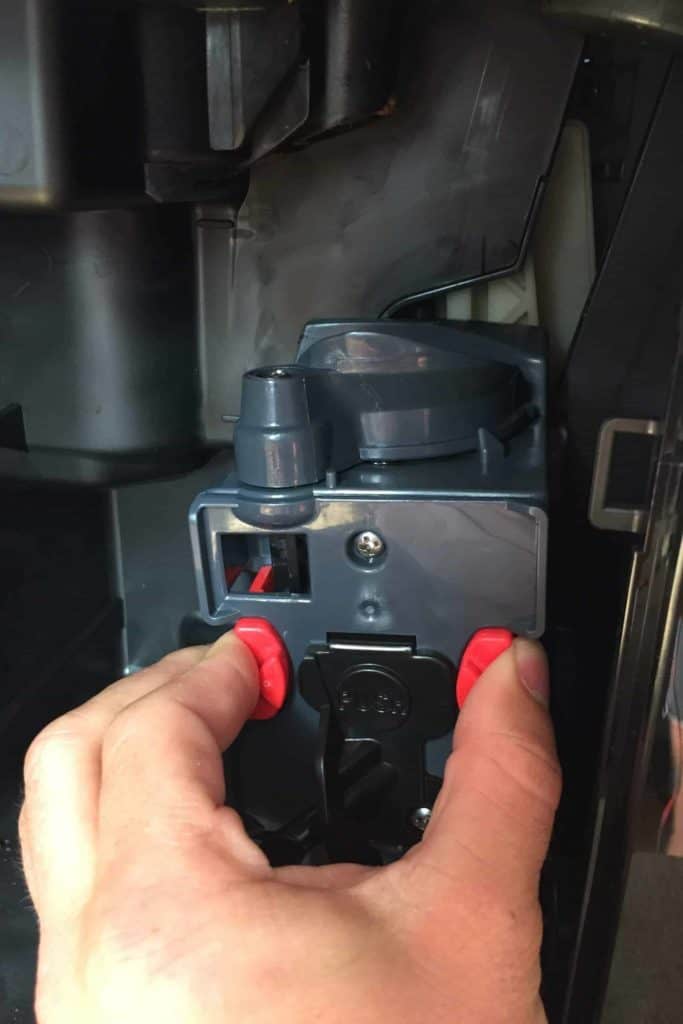 Delonghi ESAM 5500 Brühgruppe Schalter