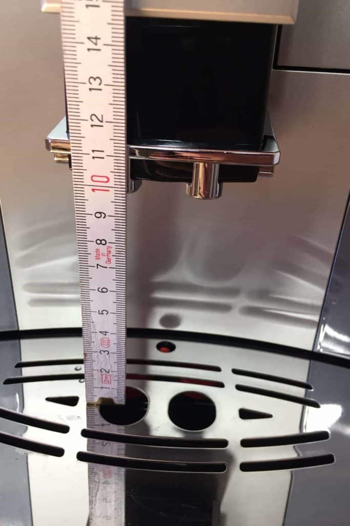 Delonghi ESAM 5500 Auslaufhöhe Max