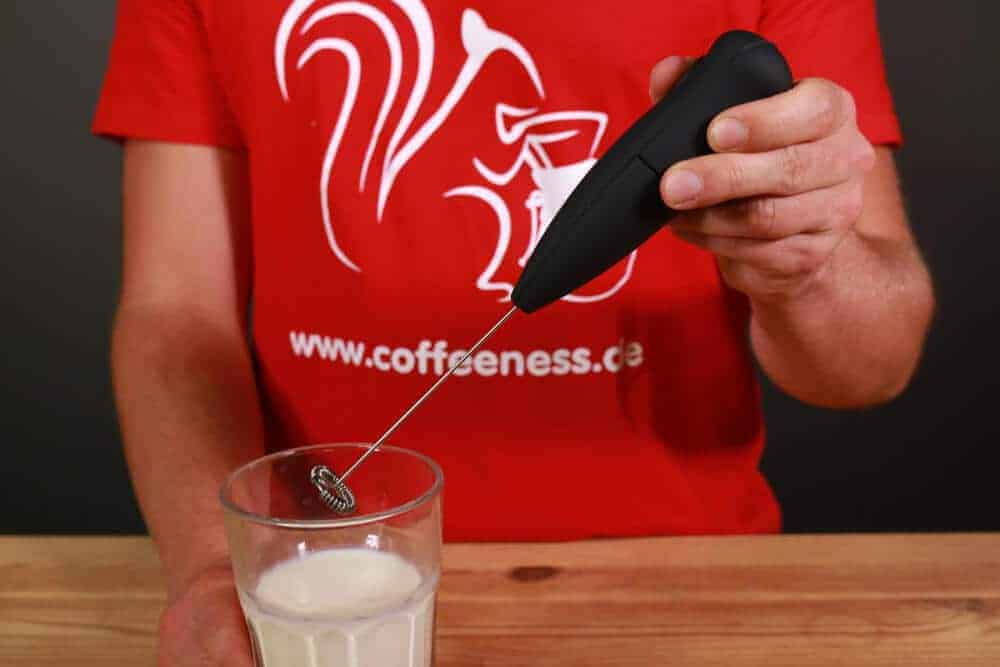 Batteriebetriebener ScanPart Milchaufschäumer im Test