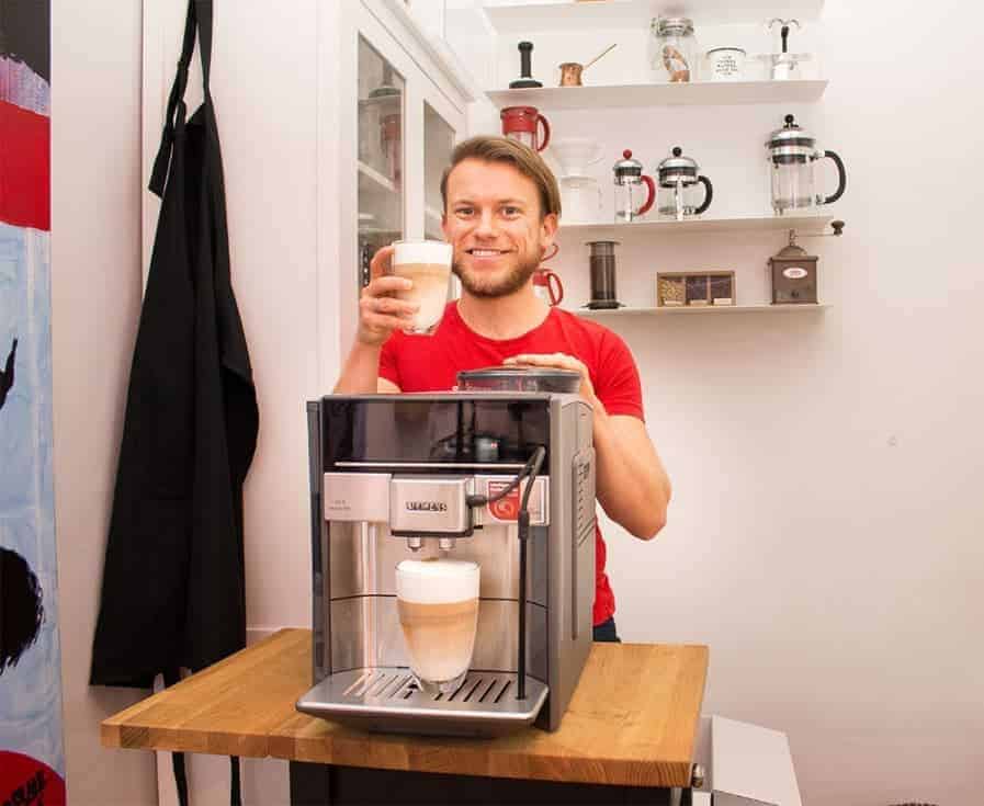 Latte Macchiato Kaffeevollautomat Siemens