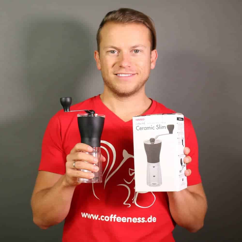 Hario Slim Handkaffeemühle Test