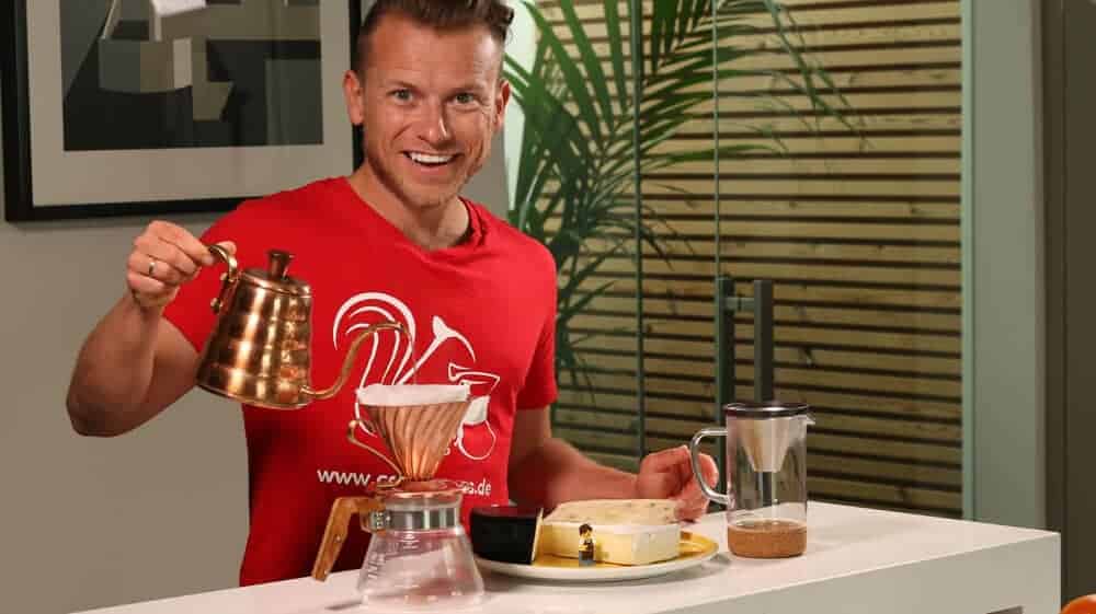 Kaffee zusammen mit Käse? Kann das schmecken?