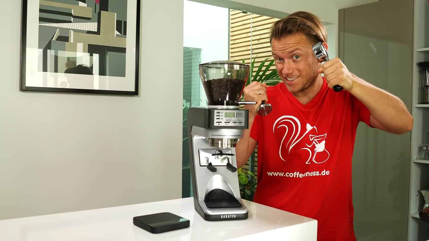 Baratza Sette 270W Kaffeemuehle Siebtraeger