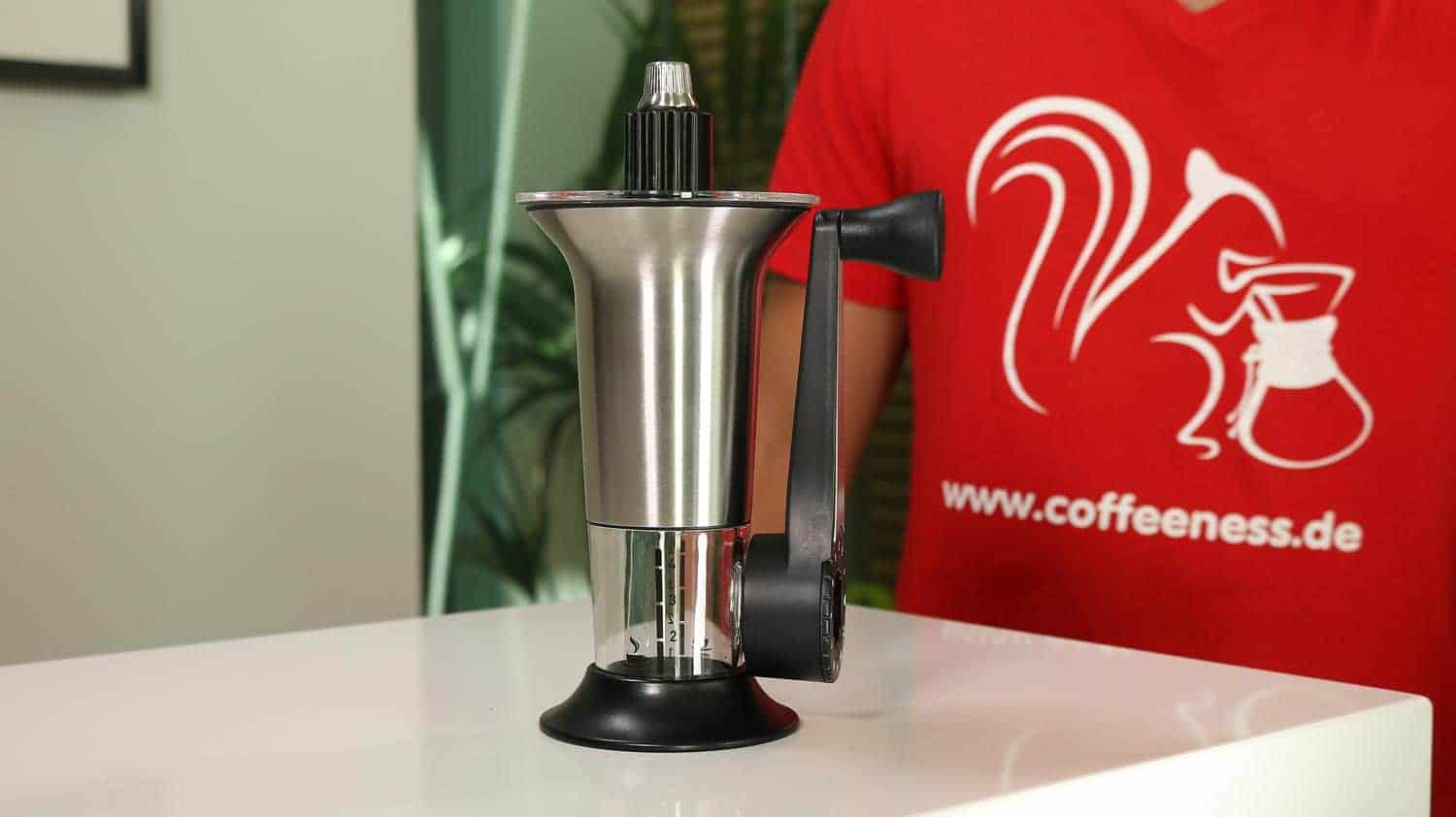 Die Gefu Kaffeemühle Lorenzo im Test