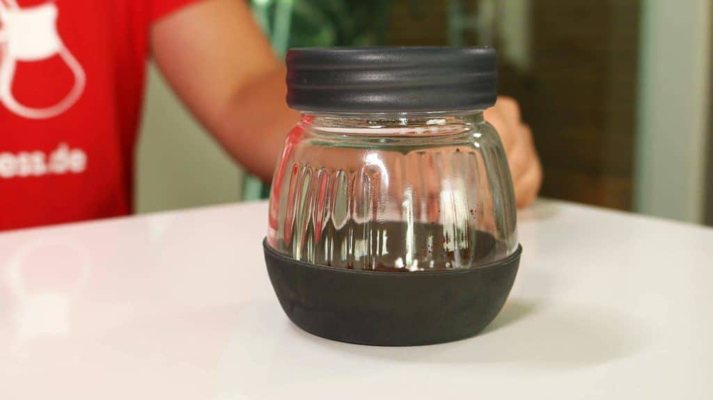 Hario Mill Skerton Handkaffeemuehle Glasbehaelter