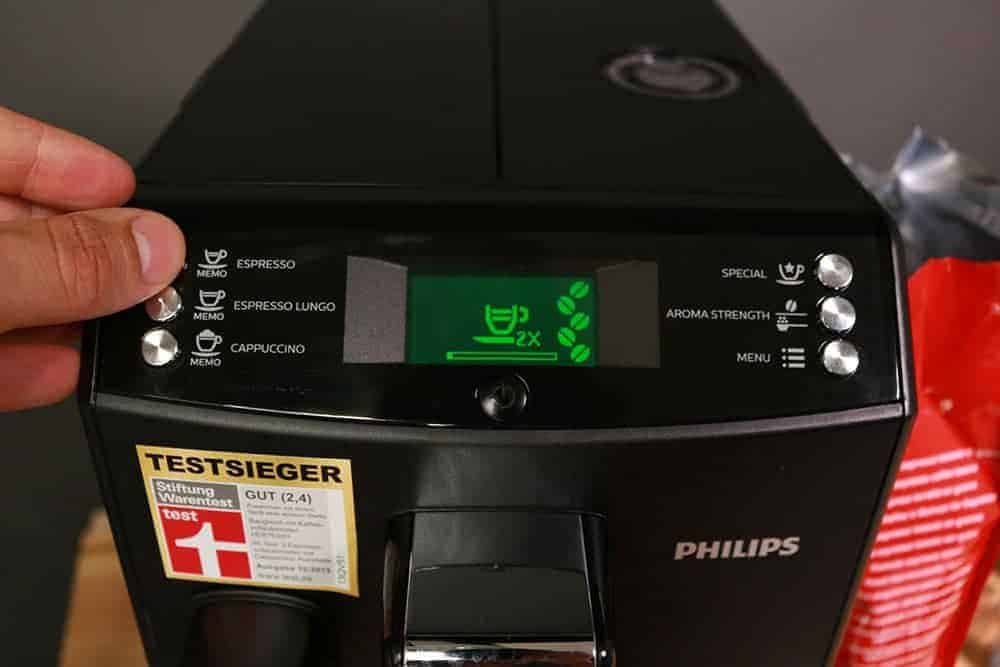 Kaffeevollautomat für eine Person