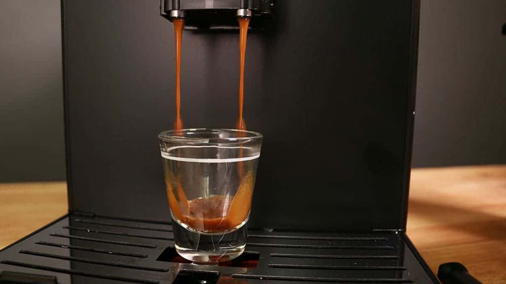 Kleiner Kaffeevollautomat