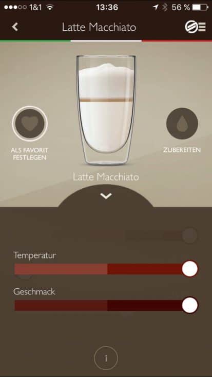 APP super automatic Espresso Machine Saeco