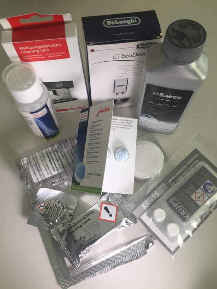 Cleaning Decalcifying Tablets