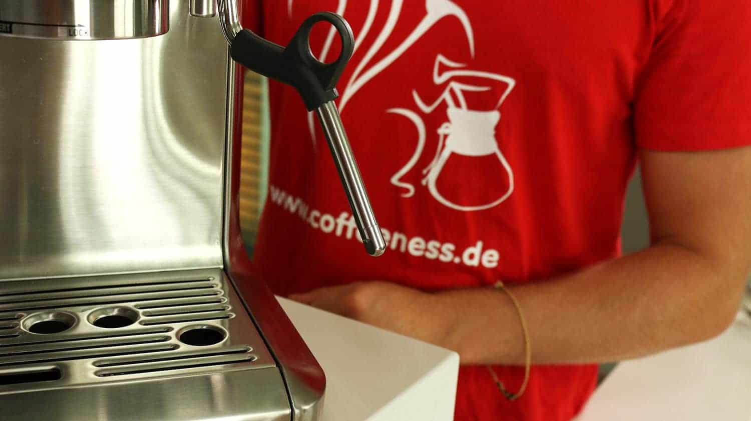 Breville Barista Express steam wand