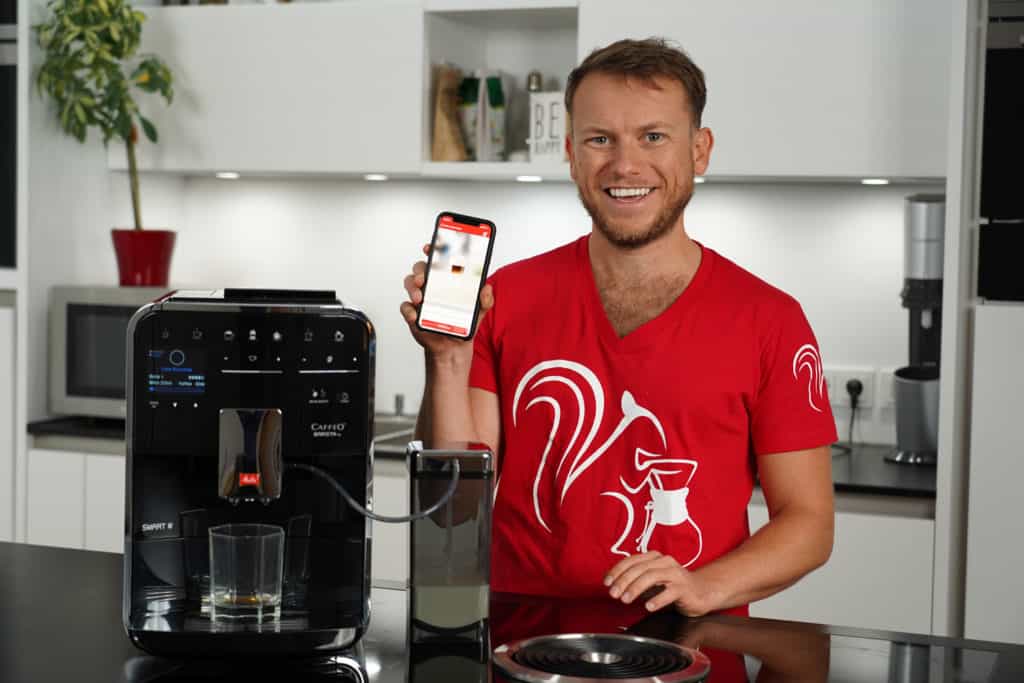 Eine smarte App für die Einstellung des Geräts