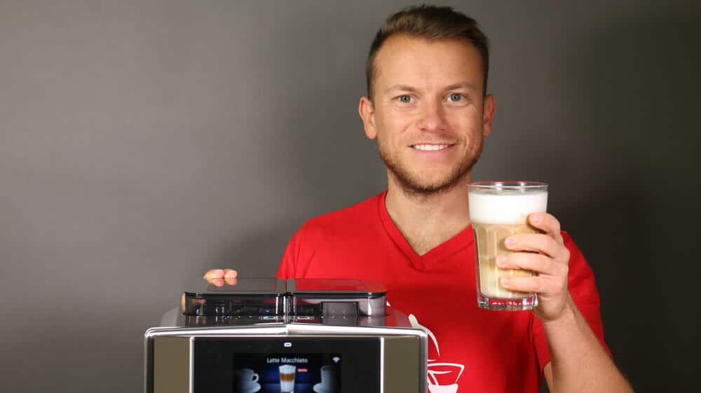 Arne el barista hace la prueba