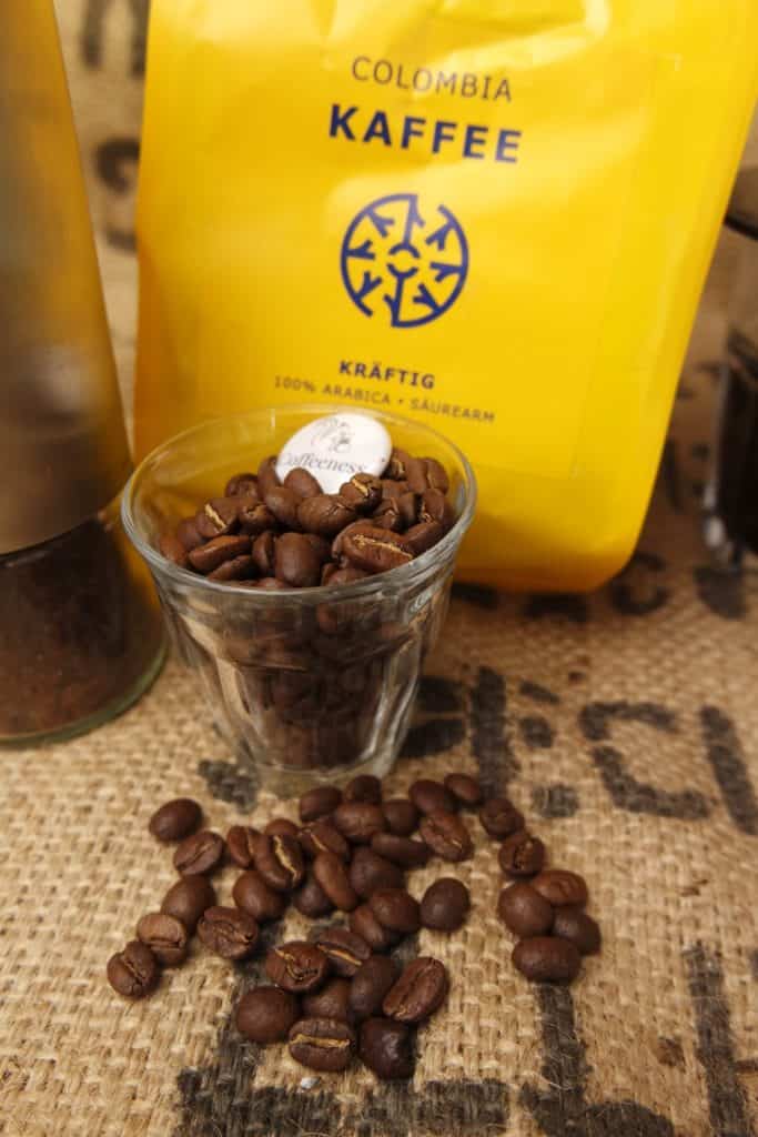 Kaffeebohnen aus Kolumbien