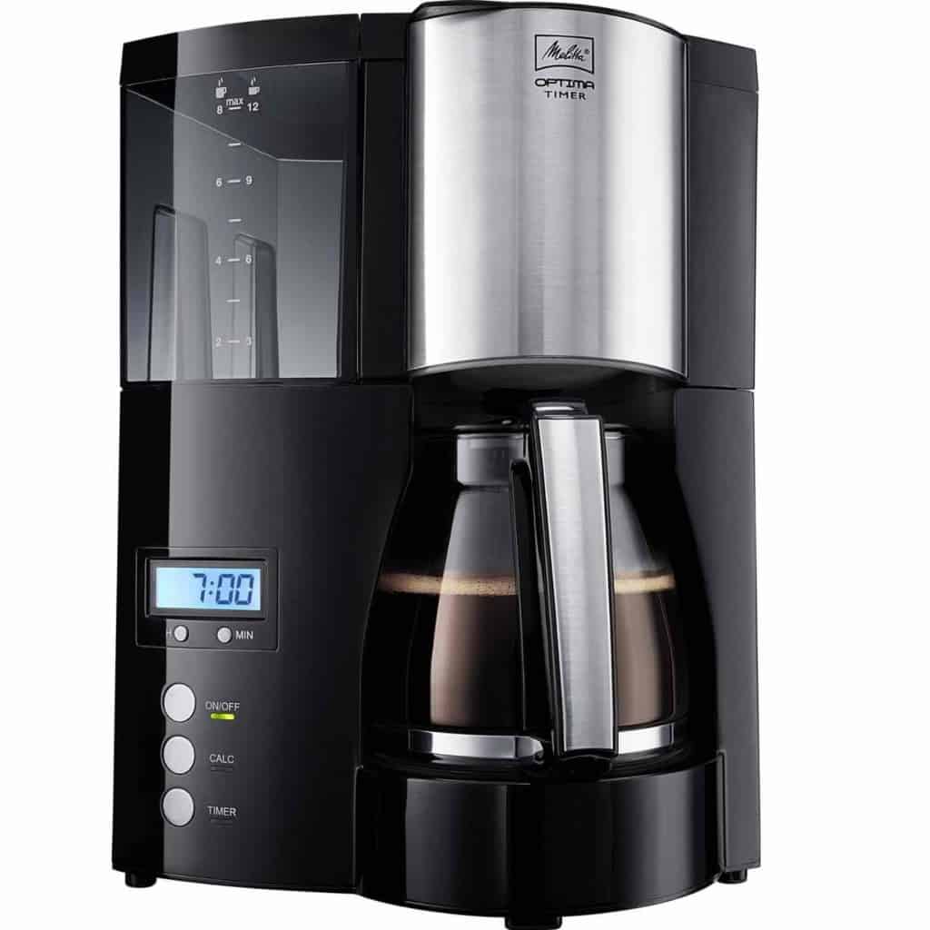 Melitta Optima Timer Kaffeemaschine Schwarz