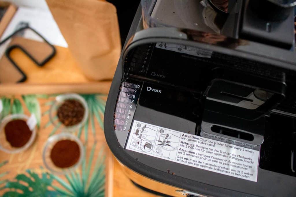 Philips Grind und Brew HD7769/00 Kaffeemaschine mit Mahlwerk