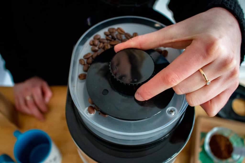 Kaffeemaschine mit Mahlwerk Melitta Mahlgrad