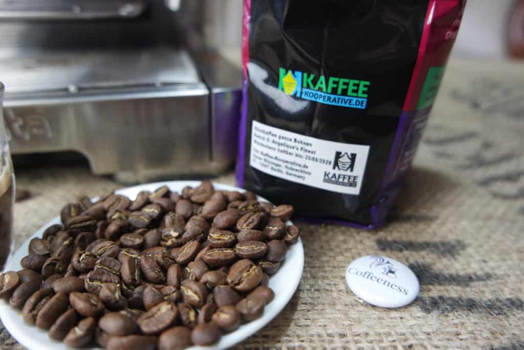 Angeliques fines Espresso Bohnen