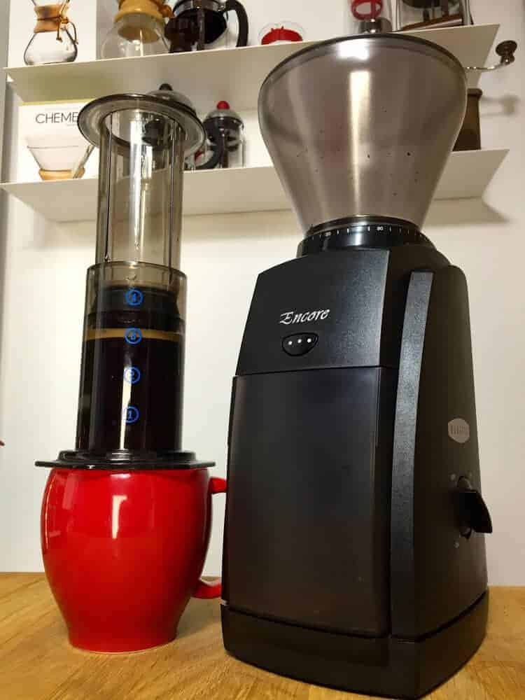 Molinillo de café Baratza Encore a prueba características