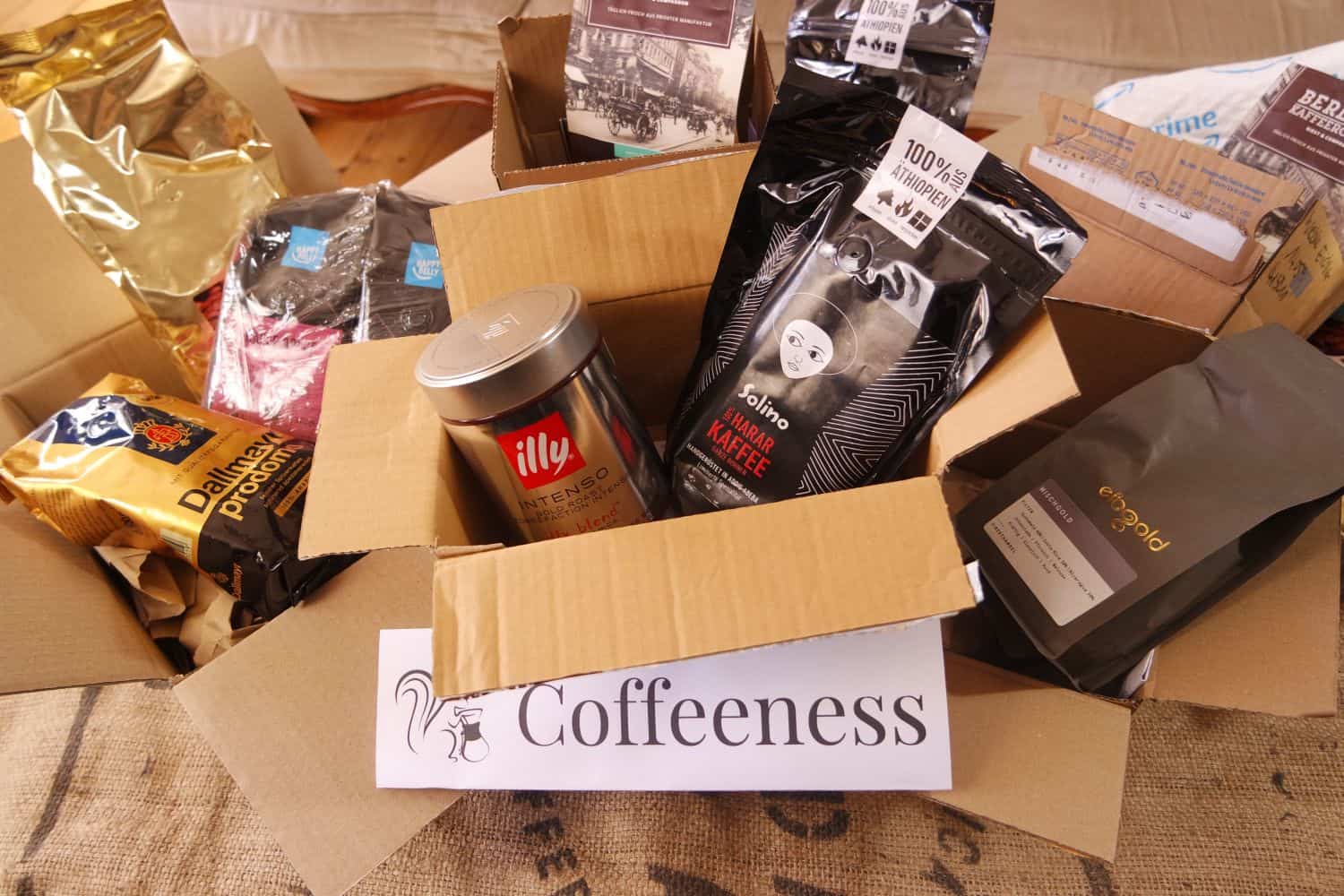 Kaffeemarktplatz Test Bestelluebersicht