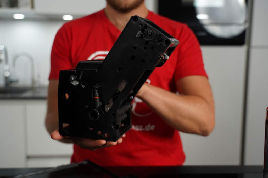 Melitta CI Touch: Arne ha sacado el grupo de infusión fuera de la máquina