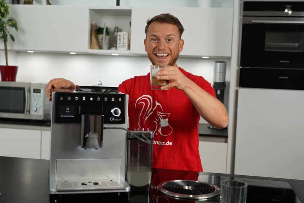 Melitta CI Touch Kaffeevollautomat Arne froehlich mit Espresso