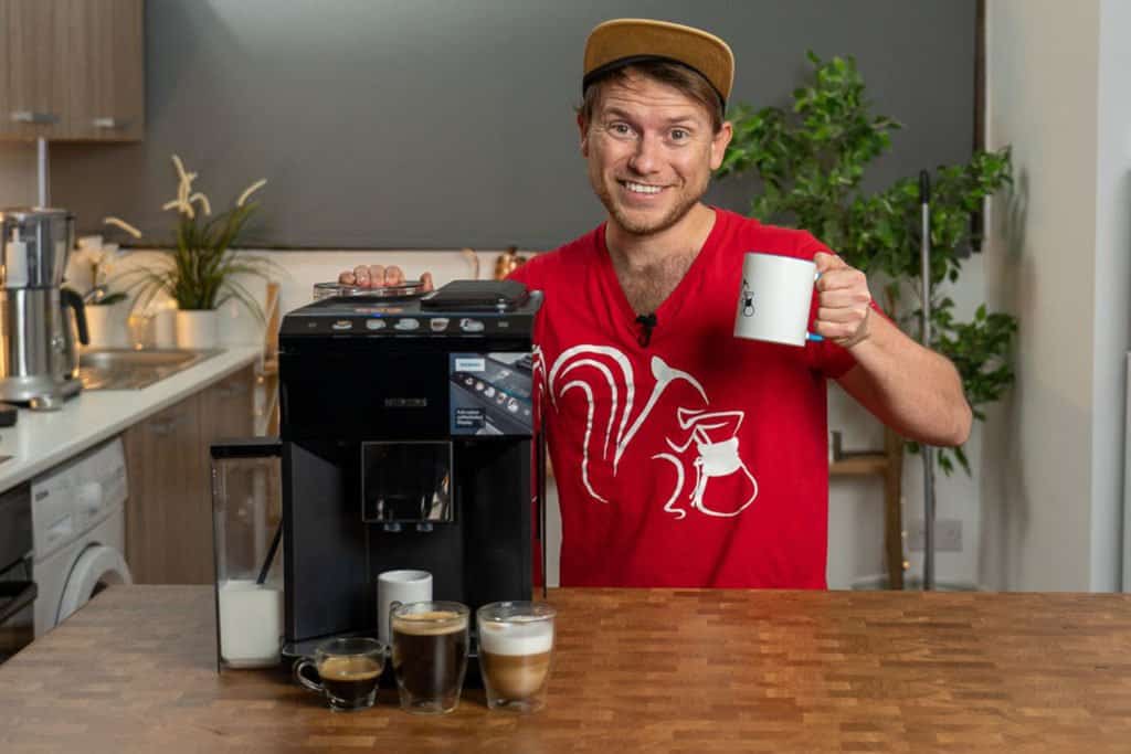 Siemens EQ.500 integral Kaffeevollautomat Uebersicht