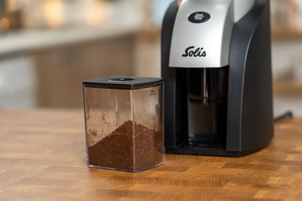 Solis 960.77 Kaffeemuehle Scala Plus Kaffeemehl in Behaelter