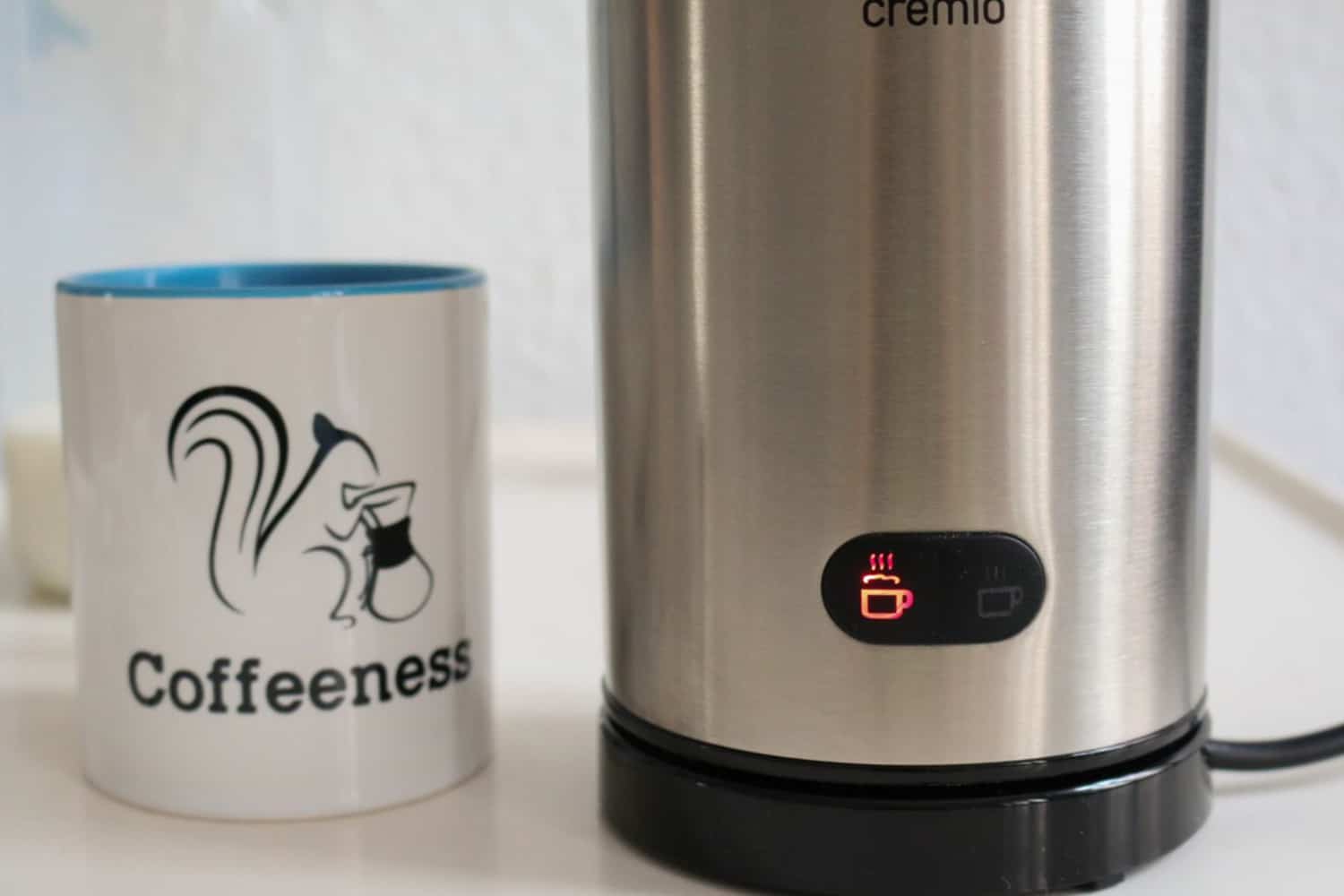 Melitta Cremio Milchaufschaeumer Signalleuchte warme Milch