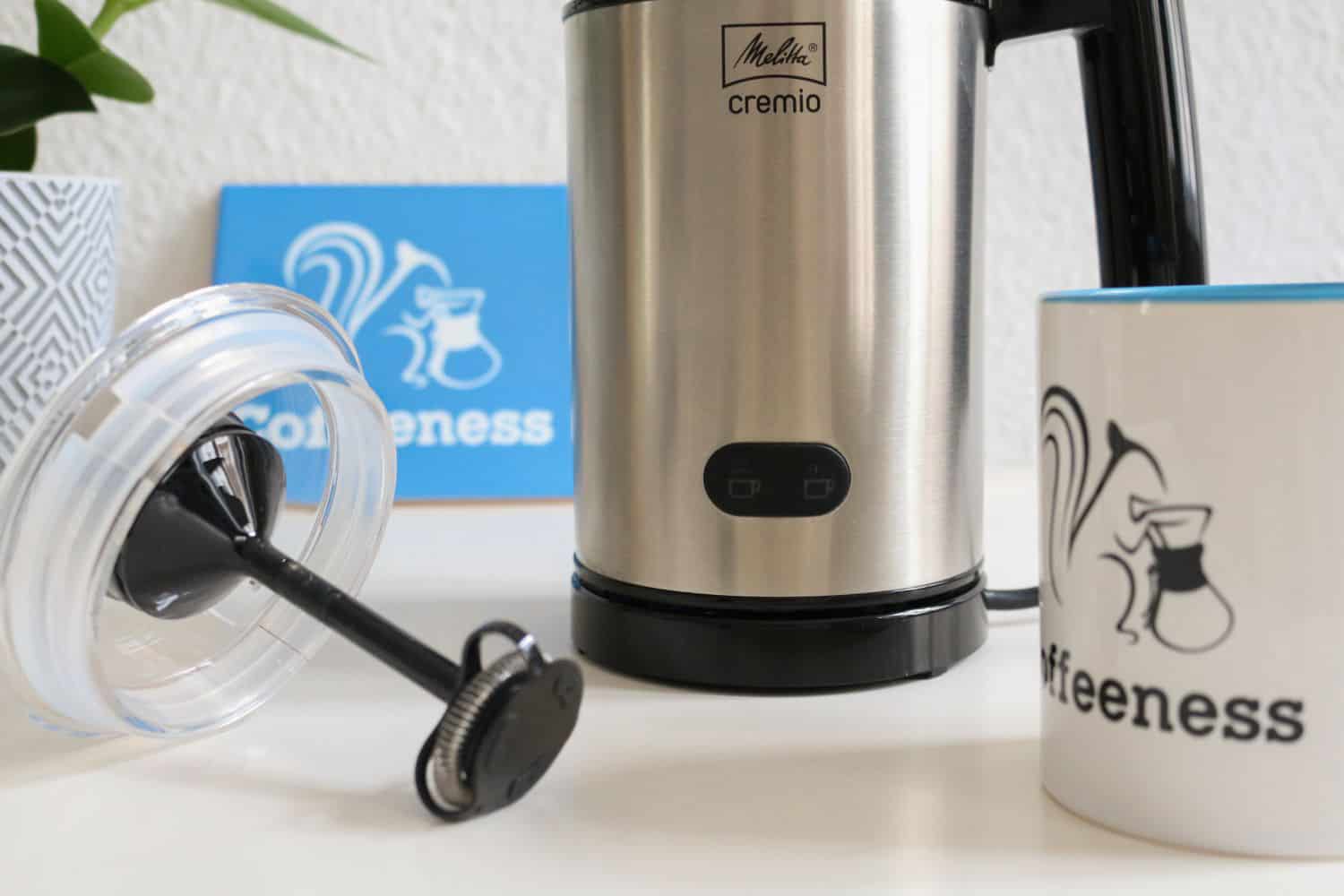 Melitta Cremio Milchaufschaeumer Rühreinheit an Deckel