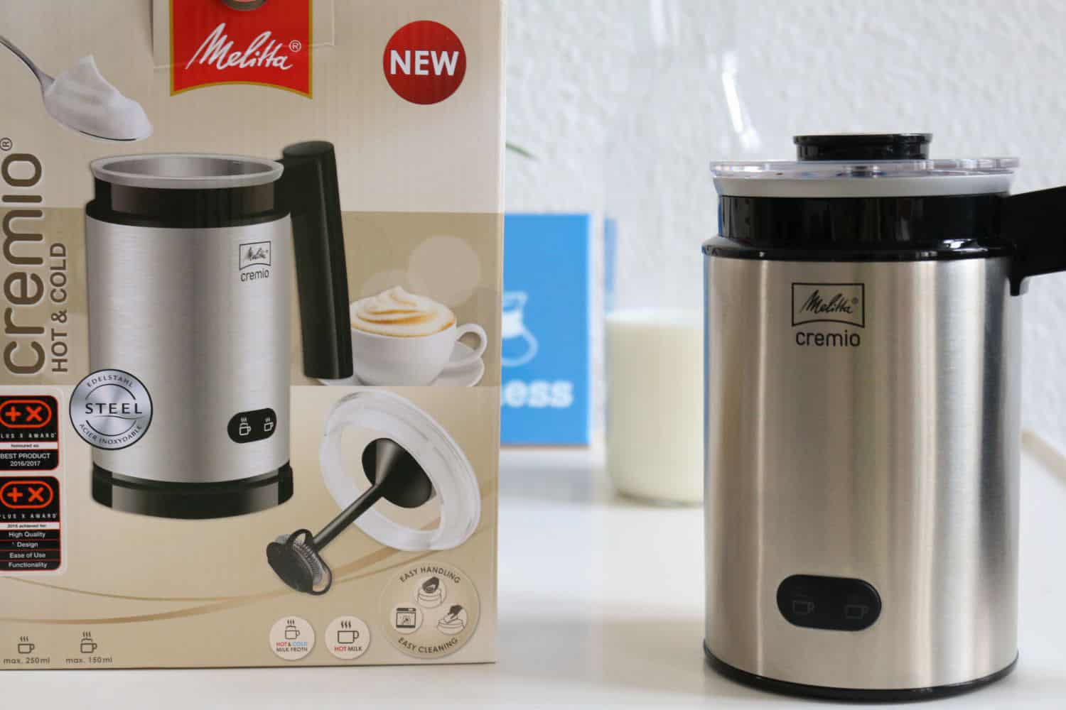 Melitta Cremio Milchaufschaeumer mit Verpackung