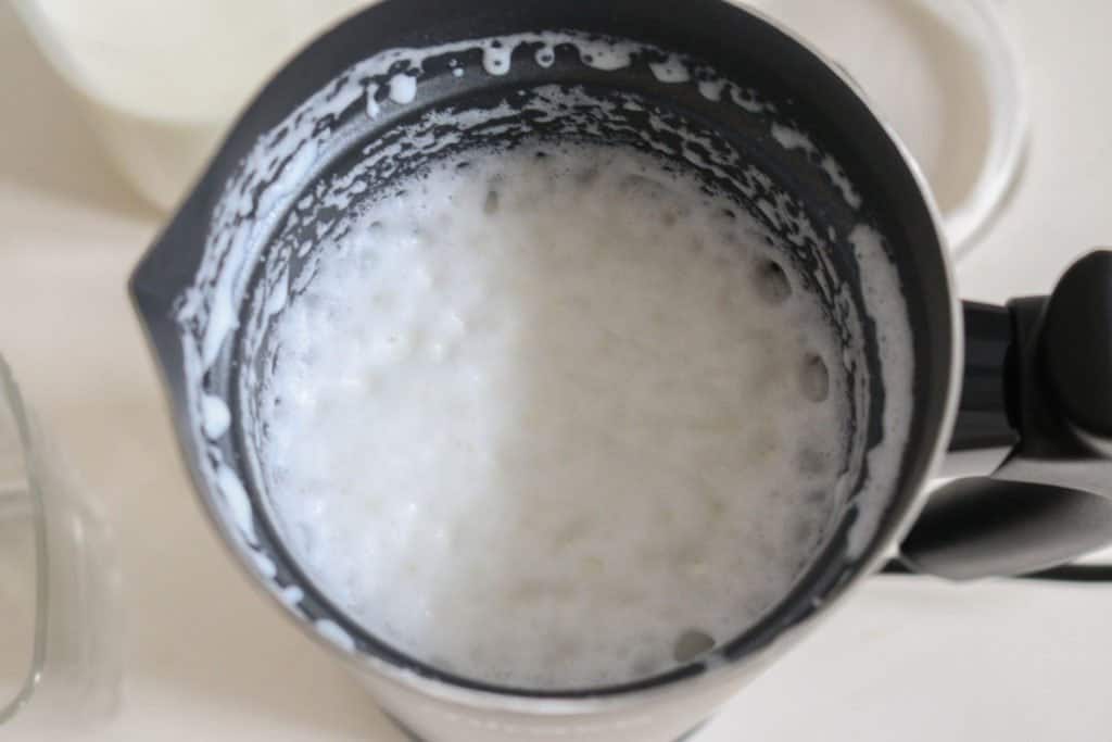 Miroco Milchaufschaeumer Milchschaum fertig