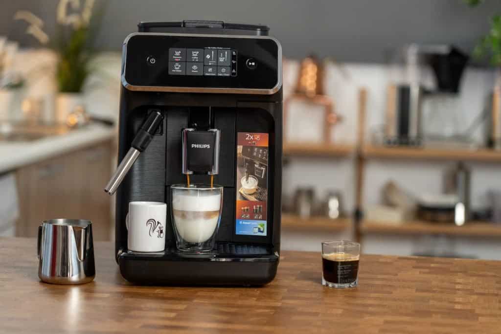 Philips EP2220 Sensortouch Kaffeevollautomat Lattebezug