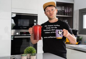 French Press koffie klaar