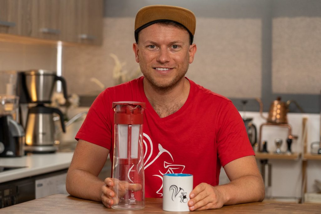 Arne mit der Cold Brew Jar