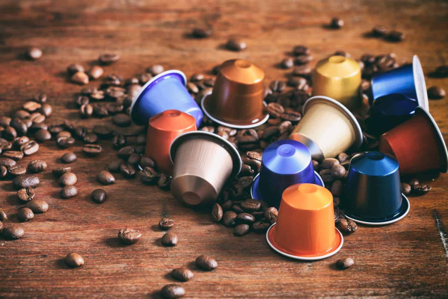 Aluminium Made Nespresso Coffee Capsules