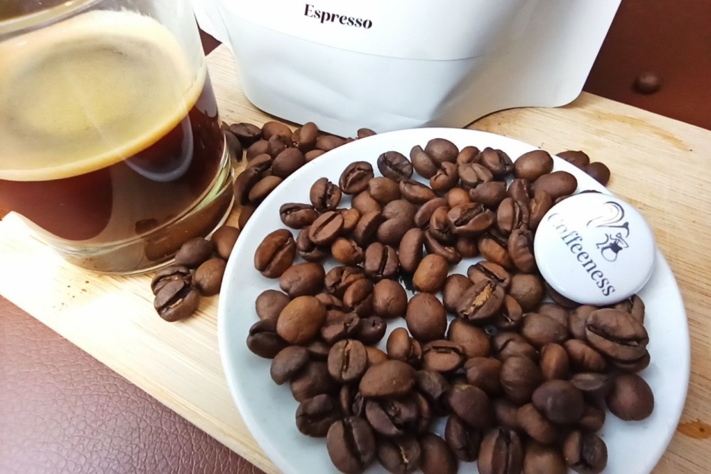 Espressotest 19grams Sonora Bohnenbild
