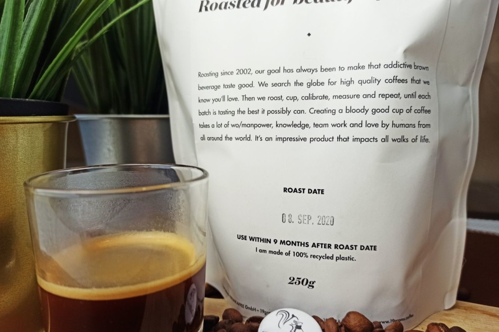 Espressotest 19grams Sonora Closup Back
