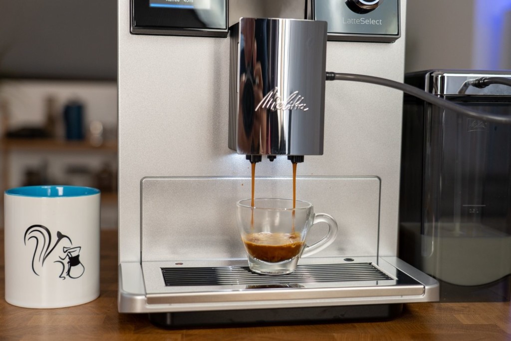 Melitta Latte Select Kaffeevollautomat Espressobezug